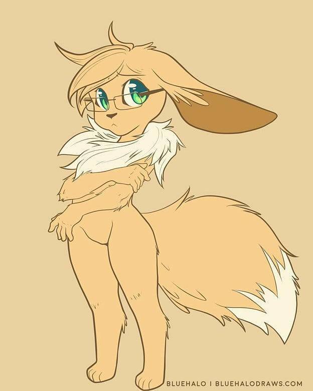 POKE OC - BLUEHALO (EEVEE)